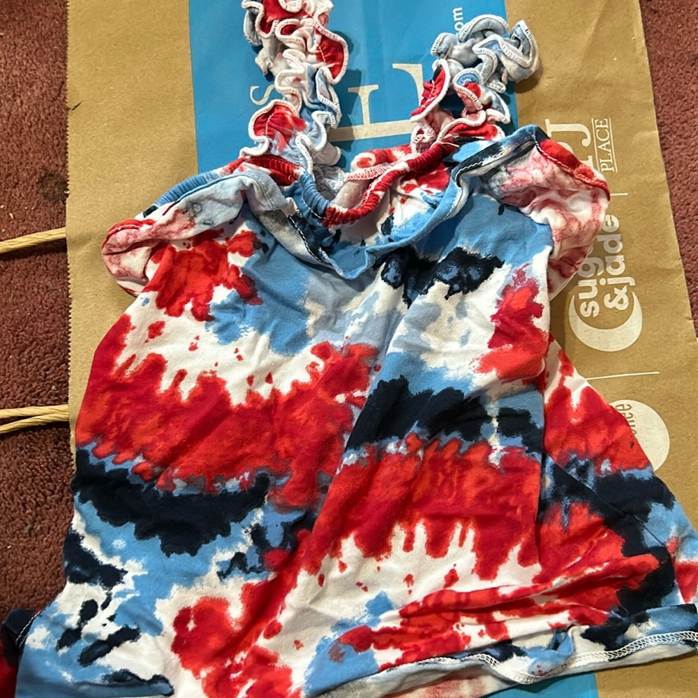 A girls sleeveless top